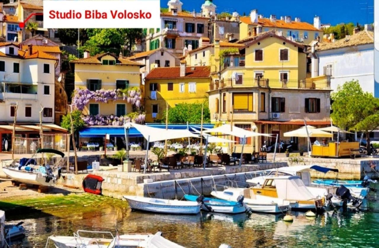 Studio Biba Volosko Opatija Exteriör bild